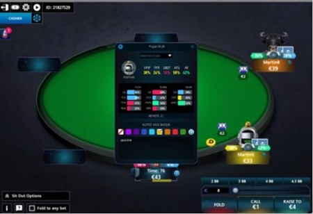 Poker Advanced Pop Up