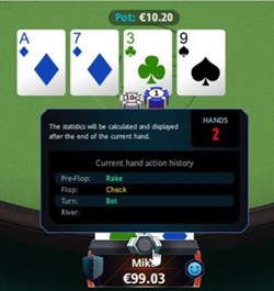 Poker Compact Pop Up